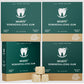 Remineralizing Gum with Xylitol Hydroxyapatite - Natural Mastic Mint Chewing Gum for Oral Care - Sugar Free Aspartame Plastic Free Dye Free Gluten Free (18 Count (Pack of 4)  Mastic Mint)