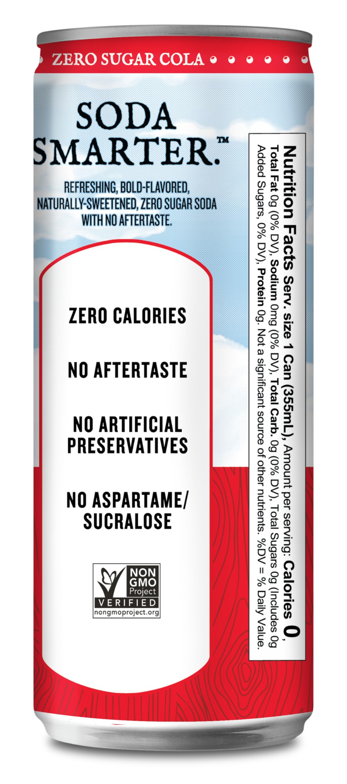 Virgils Zero Sugar Cola - Caffeine Free Soft Drink - 12oz Slim Cans, 24 Pack