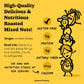 Nuts.com Roasted Mixed Nuts (50% Less Salt) - 24 Single Serve Snack Packs - Almonds  Cashews  Pecans  Brazil Nuts  Hazelnuts - Gluten-Free  Kosher  No Peanuts - Healthy Low Sodium Protein Snack