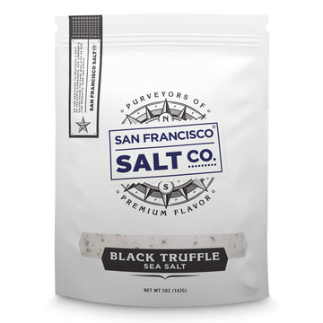 5 oz. Resealable Pouch - Authentic Italian Black Truffle Salt by San Francisco Salt Company