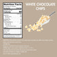 Choczero White Chocolate Chips - Sugar Free, Low Carb, Keto Friendly, Gluten Free - 20 Ounce Bulk Bag For Baking Keto Diet Cooki