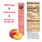 4C Powder Drink Stix, Red Tea Peach 500 Count, Bulk Buy, Singles Stix, On The Go, Refreshing Water Flavorings, Value Pack