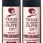 Pomegranate Balsamic Vinegar - Gourmet Barrel Aged Infused Balsamic Vinegar - Great For Dressing Dipping Glazing - No Artificial