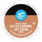 Happy Belly Hot Cocoa Pods - Salted Caramel Flavor, 24 Count, Compatible with 2.0 K-Cup Brewers, Rich Brown