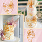 12 Pcs Acrylic Lady Face Cake Topper Minimalist Art Happy Birthday Cake Toppers Women Wedding Cake Decoration For Wedding Birthd