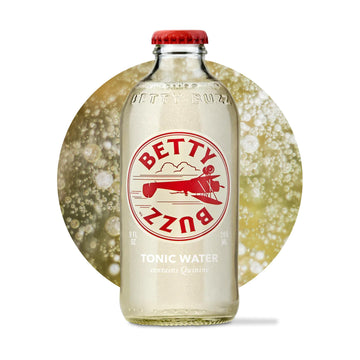 Betty Buzz Tonic Water, Premium Sparkling Soda By Blake Lively (12 Pack) | Natural Flavors & Sweeteners, Only Clean Ingredients