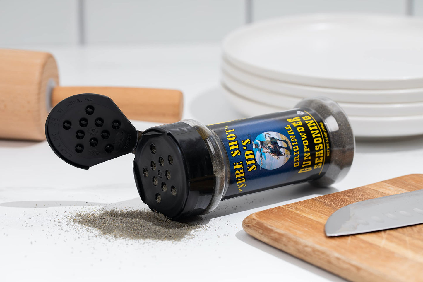 Sure Shot Sid'S Original Gunpowder Seasoning 12Oz