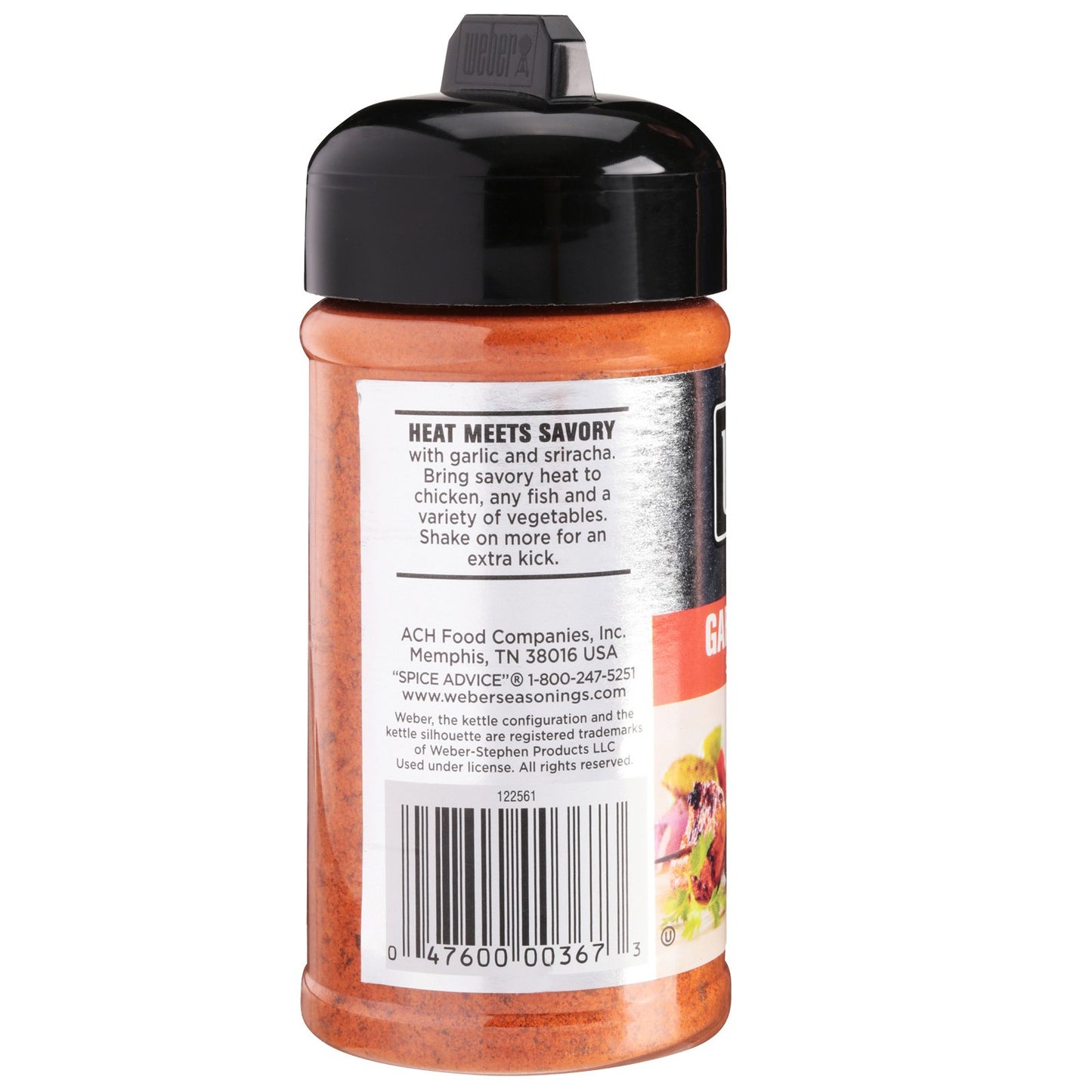 Weber Seasoning, Garlic Sriracha, 6.2 Ounce (Pack Of 2)