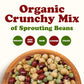 Food To Live Organic Crunchy Mix Of Sprouting Beans, 15 Pounds - Non-Gmo, Kosher, Non-Irradiated, Vegan, Raw, Dried, Bulk - Orga