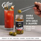 Collins Jalapeno Garlic Stuffed Cocktail Olives, Gourmet Martini Garnish, 4.5 oz, Model 6128