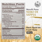 Morelli Squid Ink Pasta Fusilli (Rotini) - Organic Italian Pasta - Black Pasta Noodles - Durum Wheat Semolina - Nero Di Seppia M