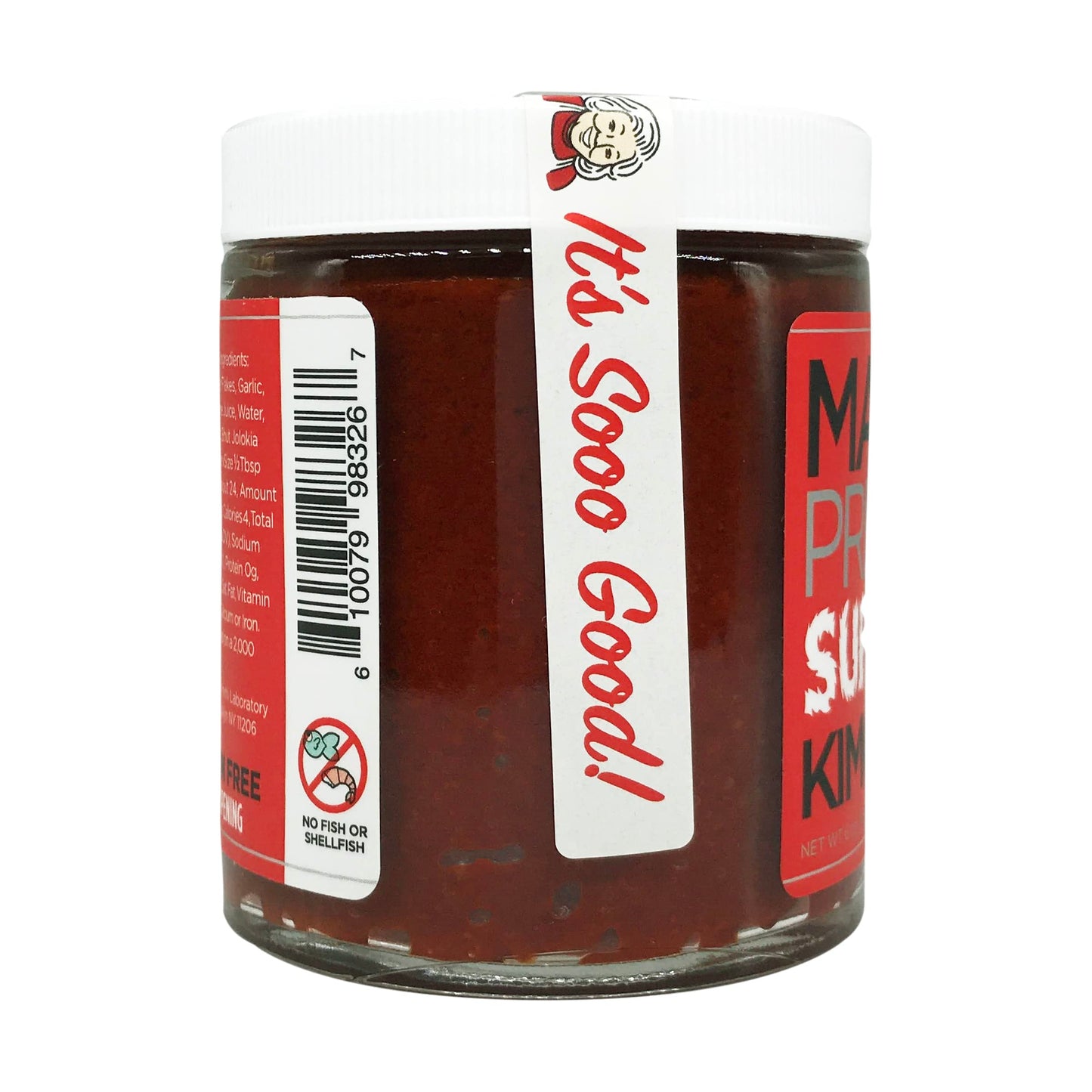 Mama Os Super Spicy Kimchi Paste, 6 Oz