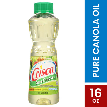 Crisco Pure Canola Oil, 16 Fluid Ounce