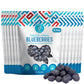 Crispy Craze Freeze Dried Blueberries (24 Snack Sized Bags, 0.52 oz Each), Whole Blueberries Fruit Crisps, Non GMO, Healthy Snac