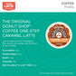 The Original Donut Shop Caramel Latte, Keurig Single Serve K Cup Pods, Flavored Coffee, Caramel Latte, 10 Count - Pack Of 6