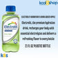 Electrolit Green Apple Hydration Drink With Electrolytes 21 Fl Oz Plastic Bottles 9 Pack + 1 Microfiber Cooling Towel By Kool8Sh
