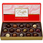 CRAVINGS BY ZOE Gourmet Chocolate Truffle Gift Box - 16 Count Assorted Milk & Dark Chocolate Candy