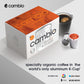 CAMBIO ROASTERS Organic Decaf Coffee K Cups, Lower Acid, 60 Count, Compatible with Keurig