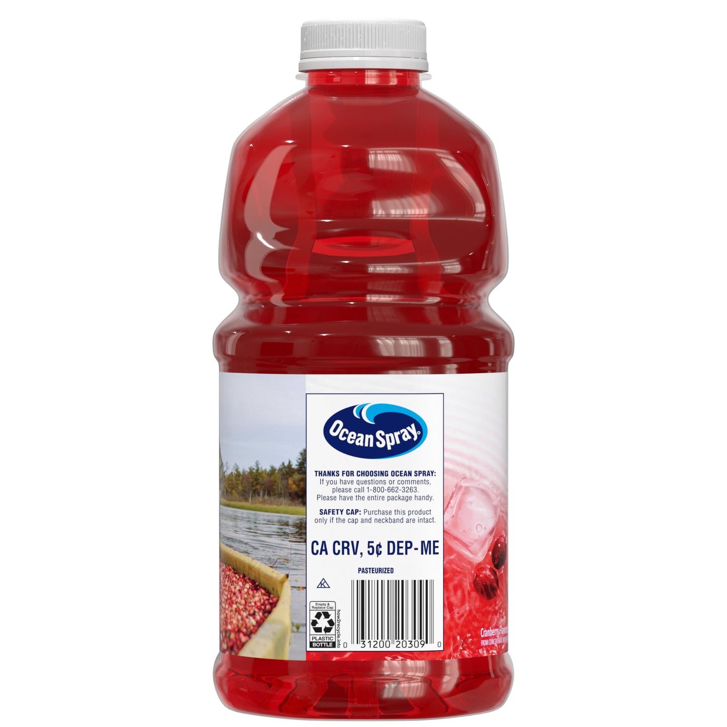 Ocean Spray® Diet Cranberry Juice Drink, 101.4 Fl Oz, Pack of 6, Model 20309