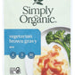 Simply Organic Vegetarian Brown Gravy Mix, 1 Ounce 12 Pack, Certified Organic, Gluten-Free Vegan Gravy Seasoning, Kosher
