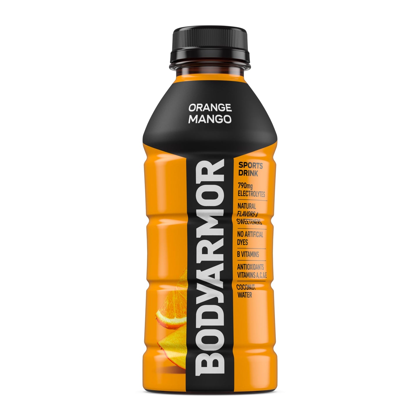 BODYARMOR Sports Drink Sports Beverage, Orange Mango, Natural Flavors With Vitamins, Potassium-Packed Electrolytes, No Preservat