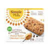 Simple Mills Almond Flour Snack Bars, Peanut Butter Chocolate Chip - Gluten Free, Made With Organic Coconut Oil, Breakfast Bars,