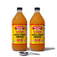 Bragg Organic Apple Cider Vinegar, Raw & Unfiltered, 32 Fl Oz, 2 Pack
