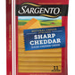 Sargento Natural Sharp Cheddar Sliced Cheese, 11 Slices