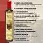Papa Vince Olive Oil Extra Virgin - First Cold Pressed, Polyphenol Rich Olive Oil (Evoo). Chili Pepper Agrumato, Unfiltered, Single Sourced, Glass Bottle, Family Made, Sicily, Italy