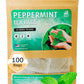 TeaDreamTea Peppermint Herbal Tea Bags - Caffeine Free - 100 Count