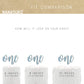 Nanasuko 1St Birthday Cake Topper - One - Double Sided Baby Blue Glitter - Premium Quality Made In Usa