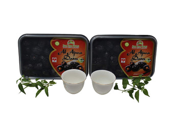 2 Pack Of Ajwa Dates, No 1 Quality Dates Imported From Saudi Arabia 2X400G