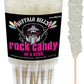 Buffalo Bills Natural (White) Rock Candy On A Stick (12-Ct Cup White Rock Candy Crystal Sticks)