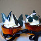 Sugar Robot Inc. Edible Butterflies Cake and Cupcake Toppers, Black Assorted, 1.75 inches, Set of 24, Rice Paper