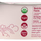 Cocojune Organic Strawberry & Rhubarb, Pink, 4 Ounce (Pack of 1)