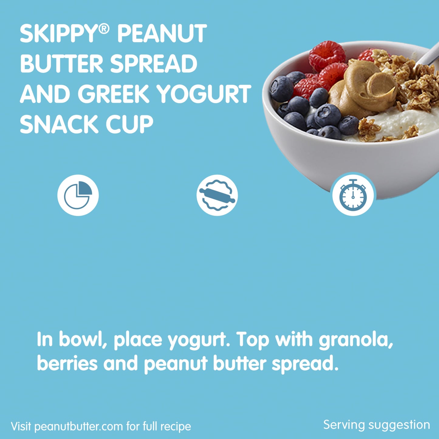 SKIPPY Natural Creamy Peanut Butter, Reduced Sugar & Sodium, 15 Ounce (Pack of 12)