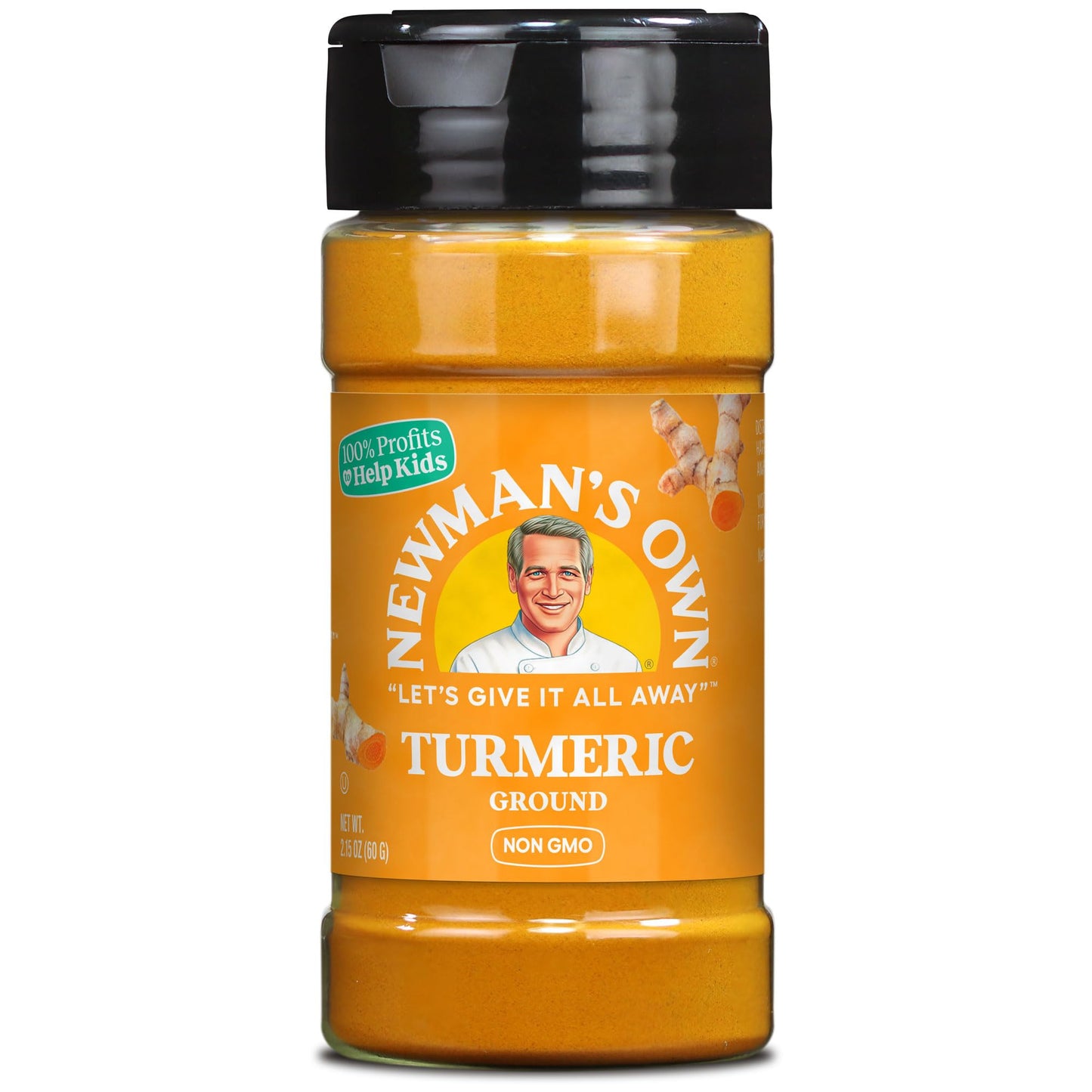 Newman's Own Ground Turmeric, 2.15 Ounce Bottle