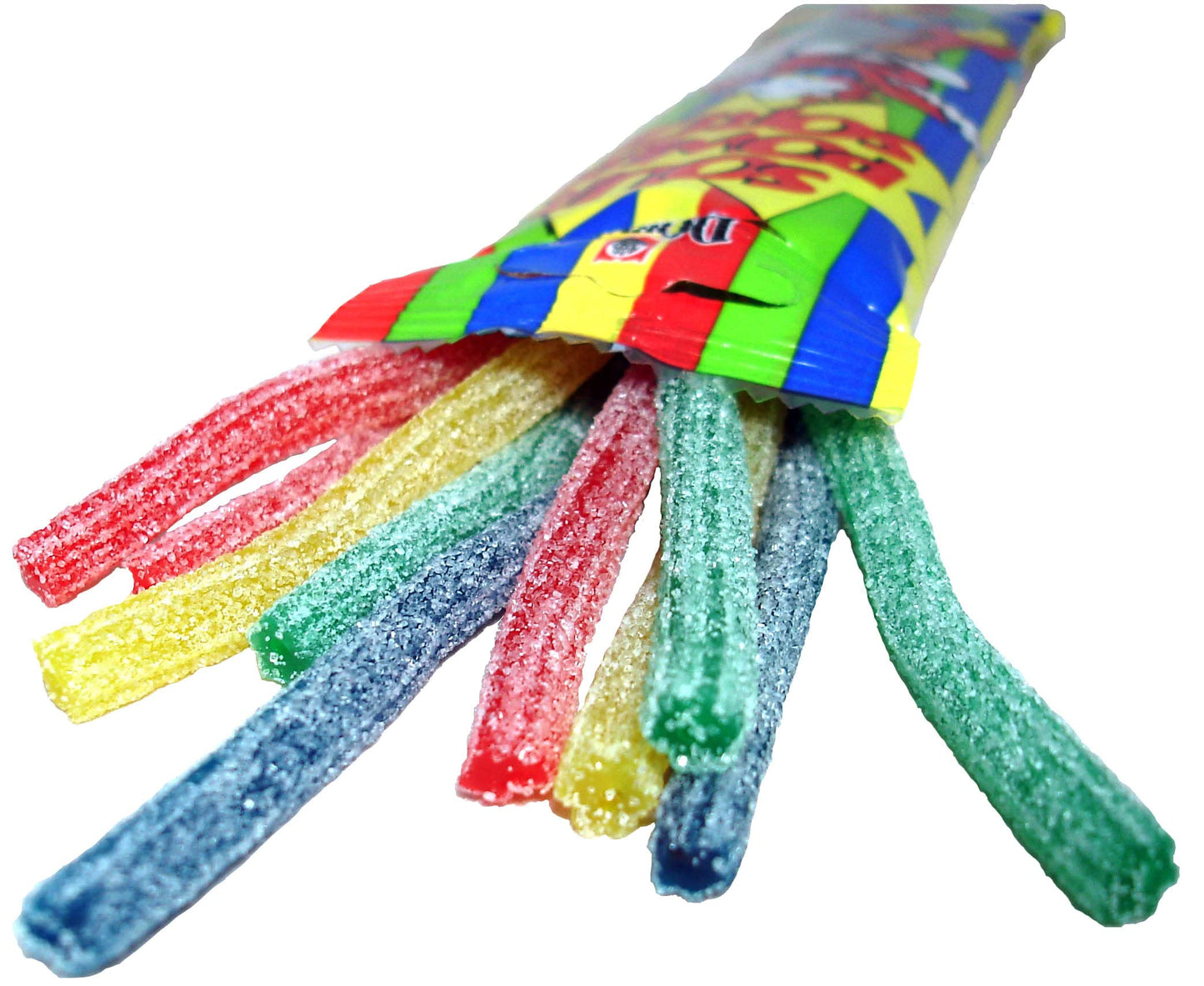 Sour Power Sortz Candy Straws, Sour Power Sortz Assorted, 1.75 Oz (Pack Of 24)