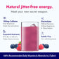 Zipfizz Daily Energy Drink Powder, Sugar-Free Electrolyte, 20 Pack, 0.39 oz each, Blue Raspberry, Contains Vitamin B-12 & Antioxidants