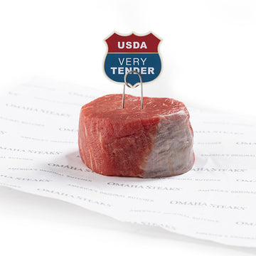 Omaha Steaks Butchers Cut Filet Mignons 4 (5 Oz.) – Usda Certified Tender, Aged Beef Steaks, Individually Sealed, Enhanced Gift Or Grill-Ready Dinner