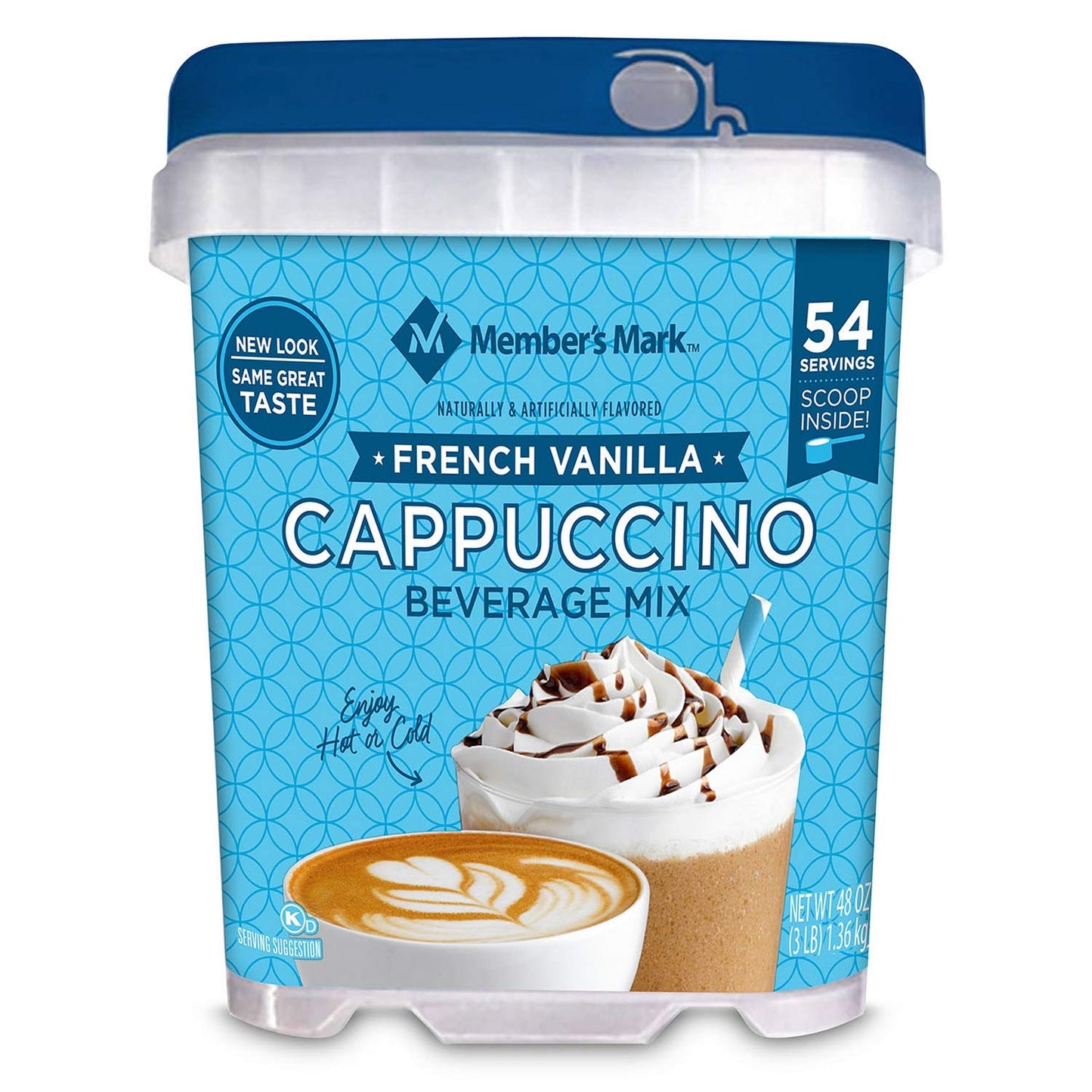 Member's Mark French Vanilla Cappuccino Beverage Mix (48 Ounce) (2 Pack)