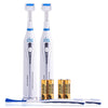 Triple Bristle Go  Portable Aa Battery Sonic Toothbrush For Travel  Three Powerful Modes  Soft Nylon Bristles-Also For Autistic 