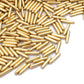 Dazzjoy Gold Rods Sprinkles, Edible Sugar Sprinkles, 120G/4.23Oz, Cupcake Toppers, Cake Decorations, Ice Cream, Wedding Party Va