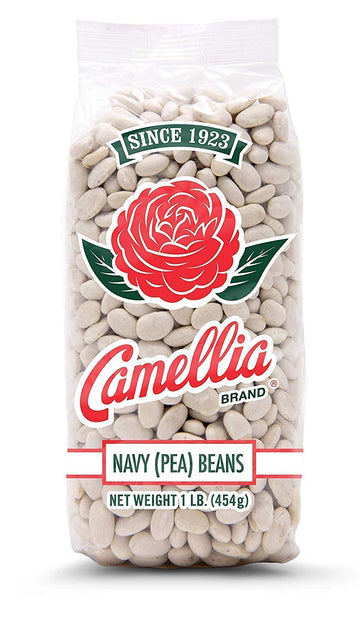 Camellia Brand Dried Navy (Pea) Beans, 1 Pound (Pack Of 12)
