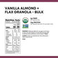 Nature'S Path Organic Vanilla Almond + Flax Granola, 25 Lb (Pack Of 1), Non-Gmo