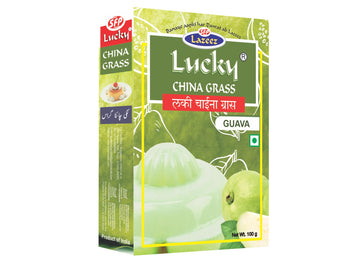 LUCKY CHINA GRASS (GUAVA Flavor 100 gm)[Pack of 5]