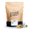 Stone Street Flavored Ground Coffee, Vanilla Hazelnut, Freshly Roasted, 100% Colombian Arabica, Gourmet Coffee, Medium Roast, 1 