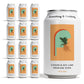 Something & Nothing Ginger & Lime Flavoured Sparkling Water | Lightly Carbonated  Full Flavoured with Added G & Lemon Juice | Vegan & Low Calorie Soda | 12 Fl Oz Cans (Pack of 12)