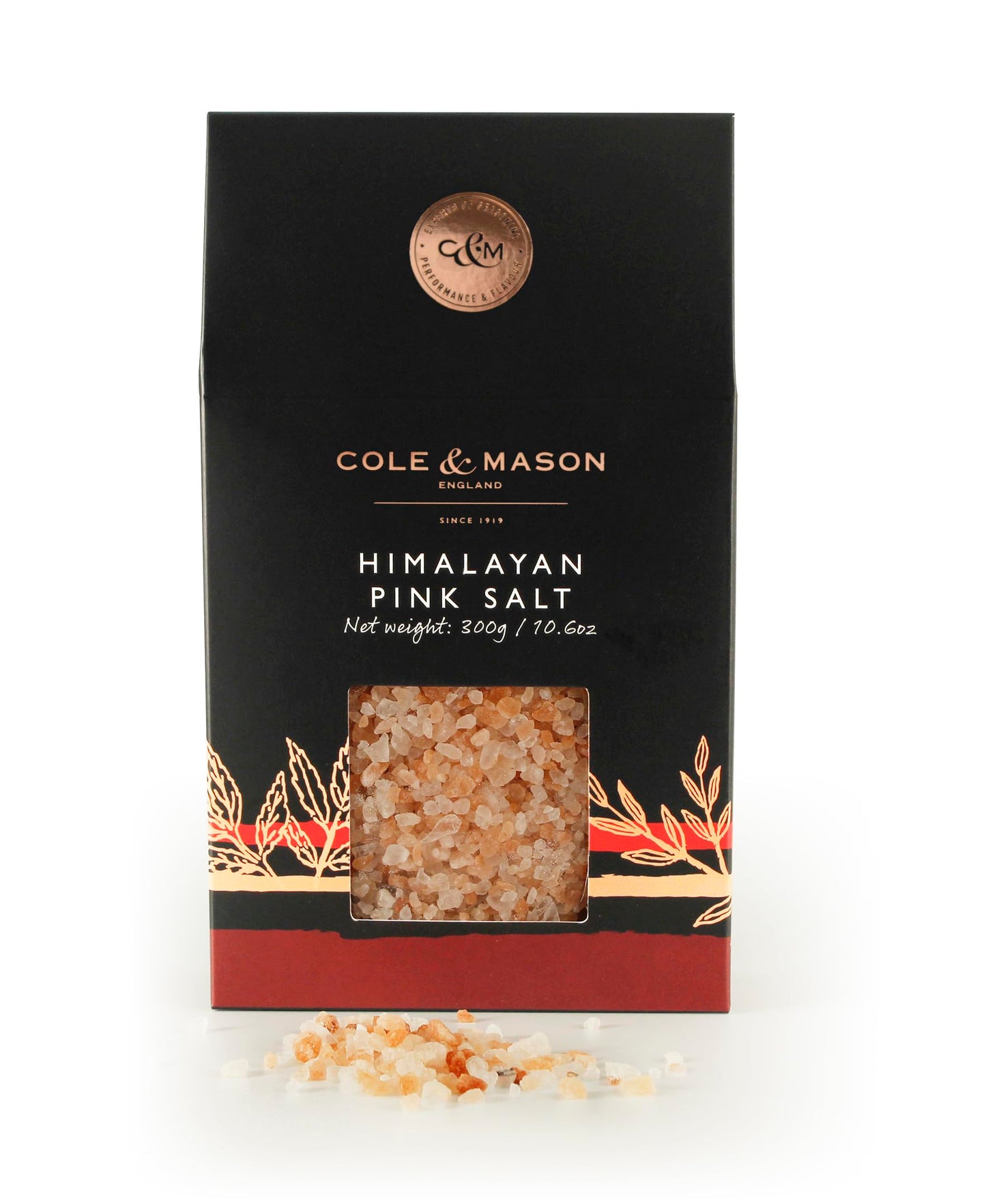 Cole & Mason Hfsp171 Premium Himalayan Pink Salt Box Refill 10.6Oz