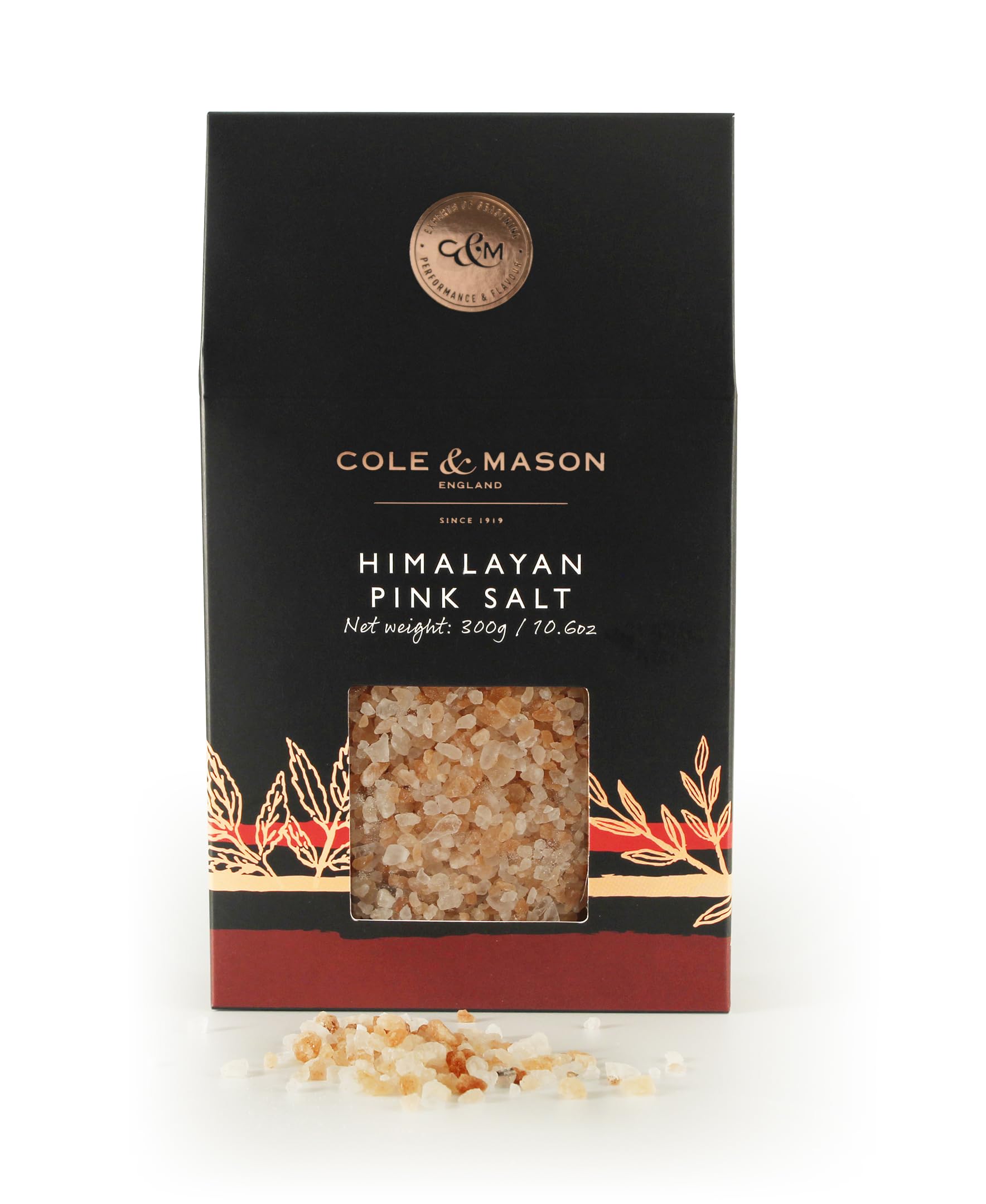 Cole & Mason Hfsp171 Premium Himalayan Pink Salt Box Refill 10.6Oz